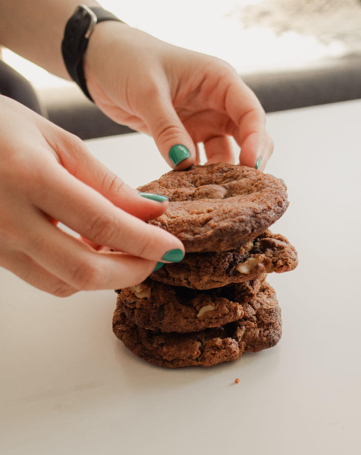Cookie Nueces y Choco 70% Cacao